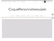 Tablet Screenshot of coquepersonnalisee.com